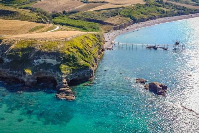 foto della costa abruzzese