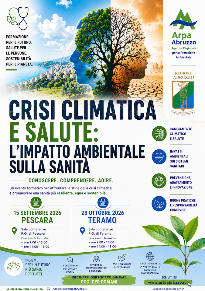Serie di incontri su Crisi climatica e salute: l'impatto ambientale sulla sanità - clicca per vedere i dettagli degli eventi