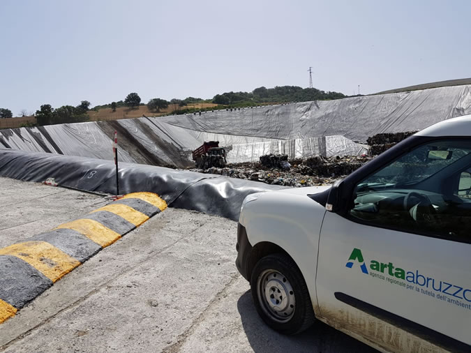 Incendio discarica CIVETA