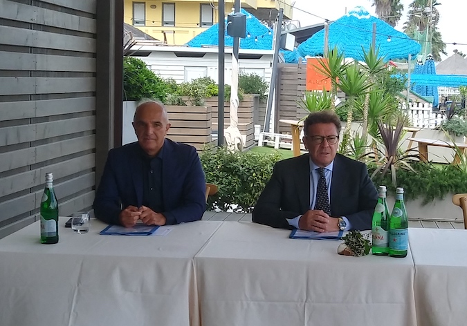 Il Direttore Generale dell'Arta, Maurizio Dionisio e il Sindaco di Pescara, Carlo Masci