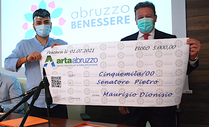 Premiazione di Pietro Senatore